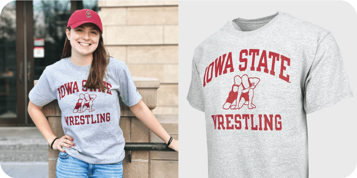 Champion® Iowa State Wrestling Short Sleeve T-Shirt
